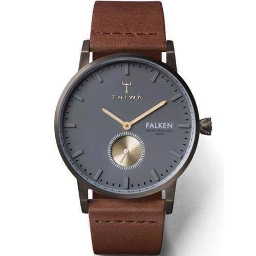 Image of Falken [TW25] IP sort Quartz Herre ur fra Triwa, FAST102CL010213